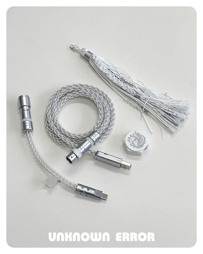 UNKNOWN ERROR - D19 White Light - Light Arctic Fox Keyboard Cable