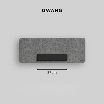 Gwang - Felt Surface Desk Mat with Accessories
