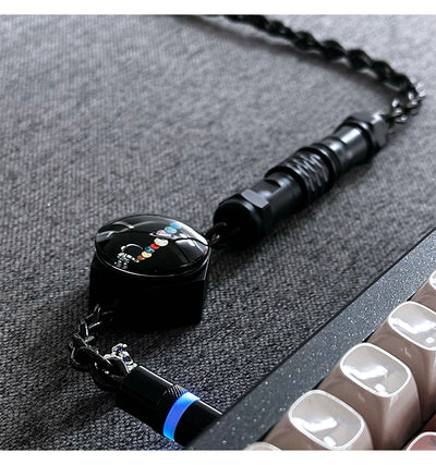 UNKNOWN ERROR - D30 Silver/Blue/RGB Light - Astronaut Series Keyboard Cable