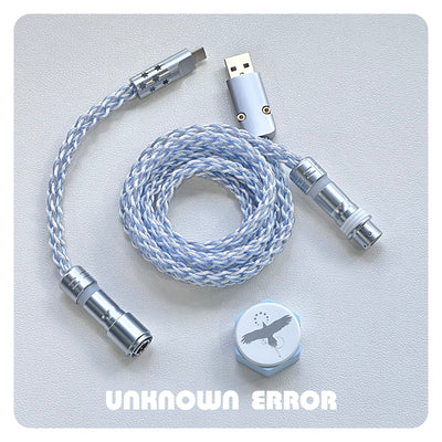 UNKNOWN ERROR - D10 Pale Blue/RGB Light - Bluebird Series Keyboard Cable