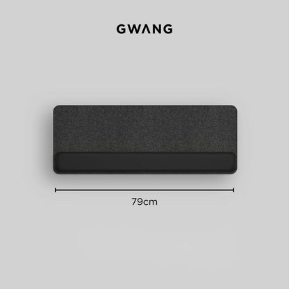 Gwang - Felt Surface Desk Mat with Accessories