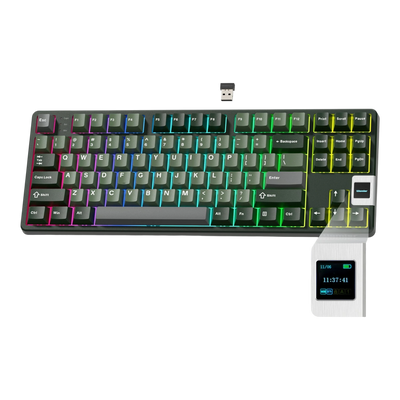 Teclado mecánico intercambiable en caliente Womier - QK87