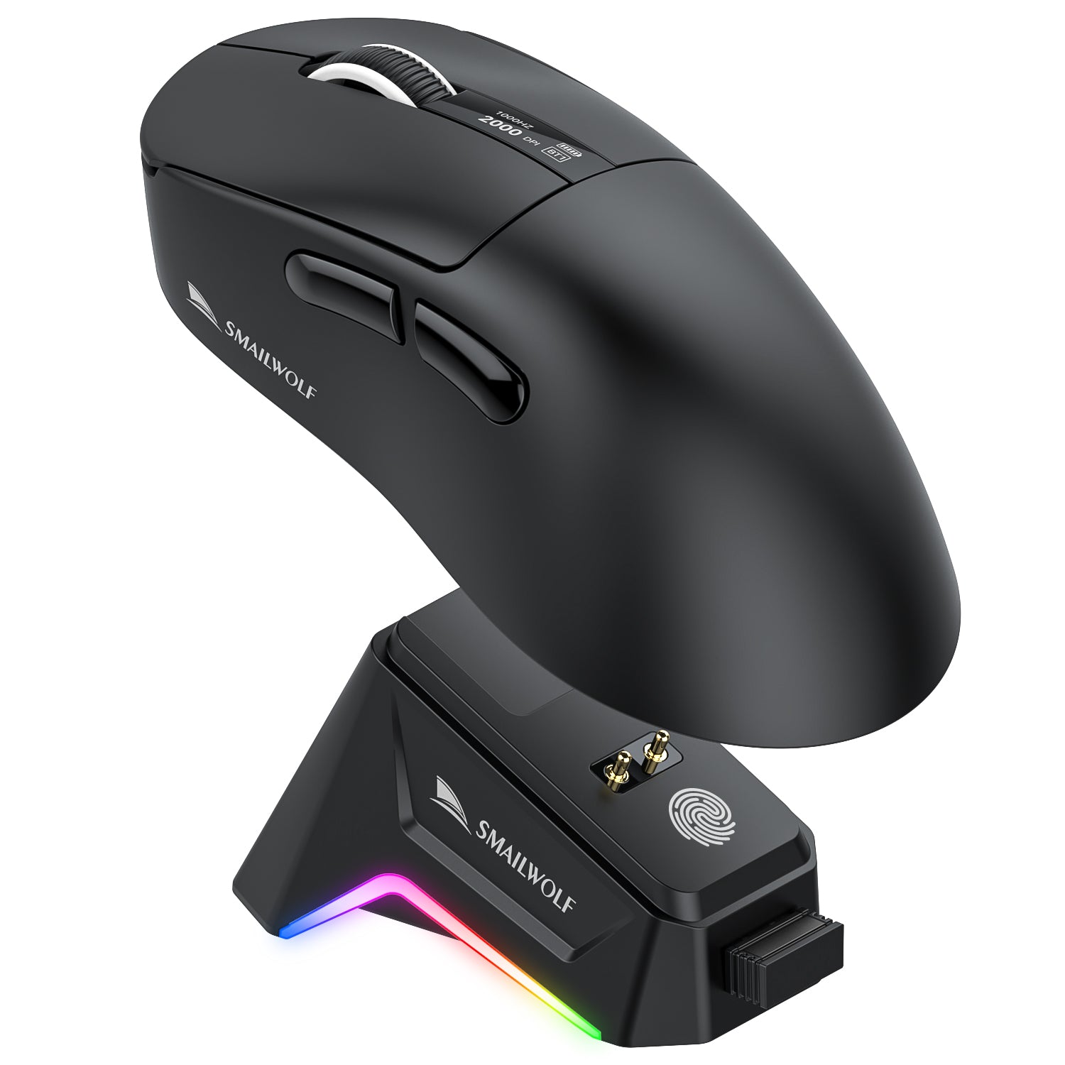 Ratón inalámbrico Bluetooth trimodo SMAILWOLF M6 