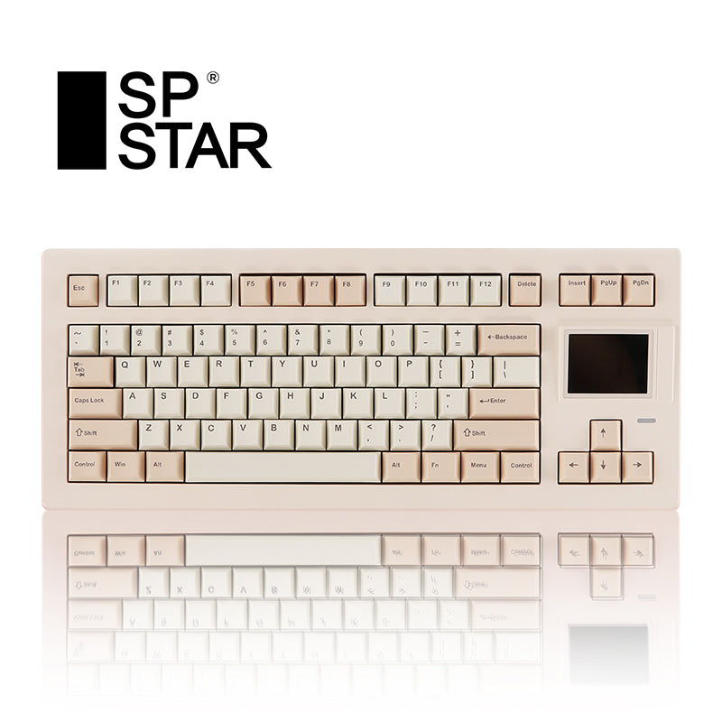 SP Star - D82 Pro Mechanical Keyboard with LCD Screen