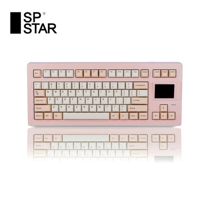 SP Star - D82 Pro Mechanical Keyboard with LCD Screen