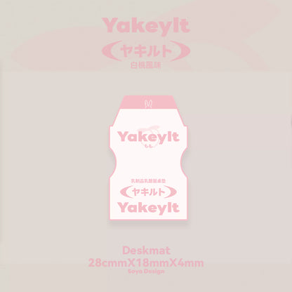 TUTKEYS - Yakeylt Peach PBT Cherry Profile ANSI/ISO Keycap Set