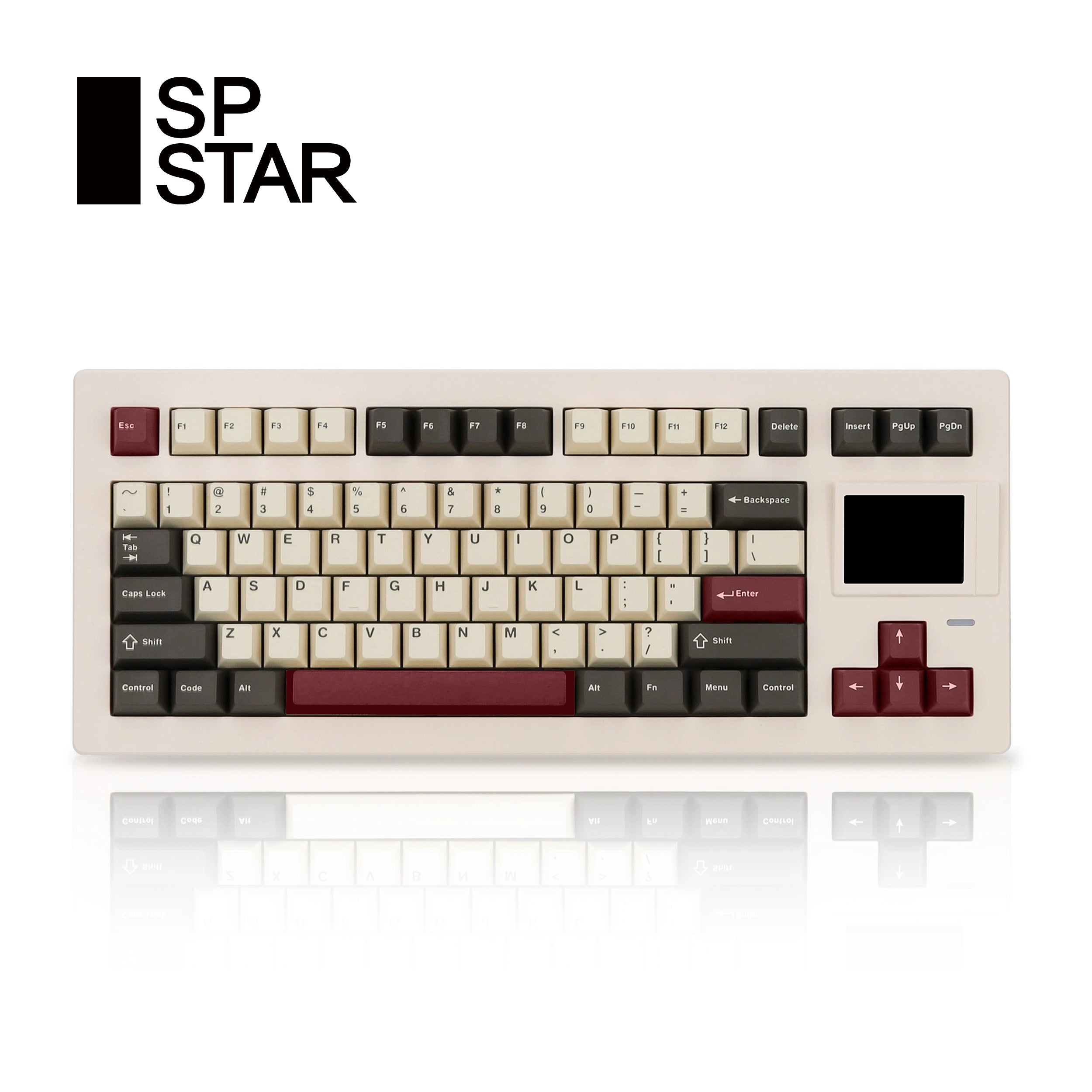 SP Star - D82 Pro+ Mechanical Keyboard with LCD Screen