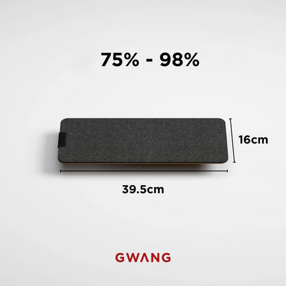 GWANG – Hi-Fi-Tastaturpad aus Korkfilz zur Stoßdämpfung und Geräuschreduzierung