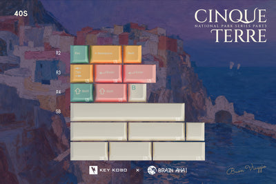 Keykobo - Cinque Terre ABS Double-Shot Keycap Set