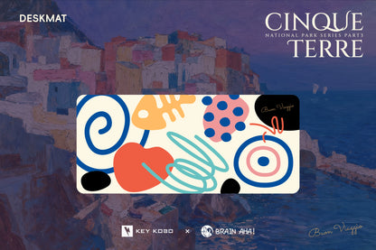 Keykobo - Cinque Terre ABS Double-Shot Keycap Set