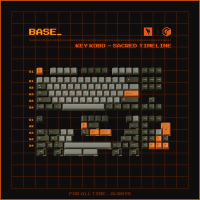 Keykobo - Sacred Timeline ABS Double-Shot ANSI/ISO Keycap Set