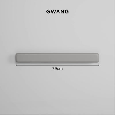 GWANG  – Leather-Texture Memory Foam Wrist Rest