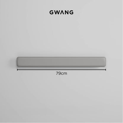 GWANG  – Leather-Texture Memory Foam Wrist Rest