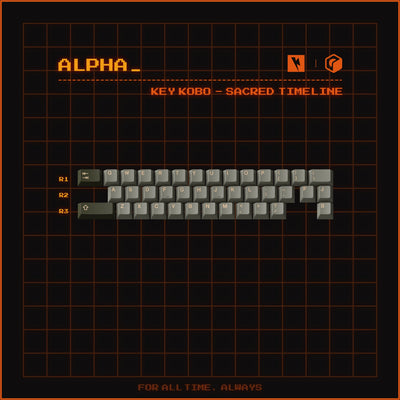 Keykobo - Sacred Timeline ABS Double-Shot ANSI/ISO Keycap Set