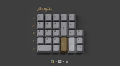KeyKobo - Khonsu ABS Double-Shot Keycap Set