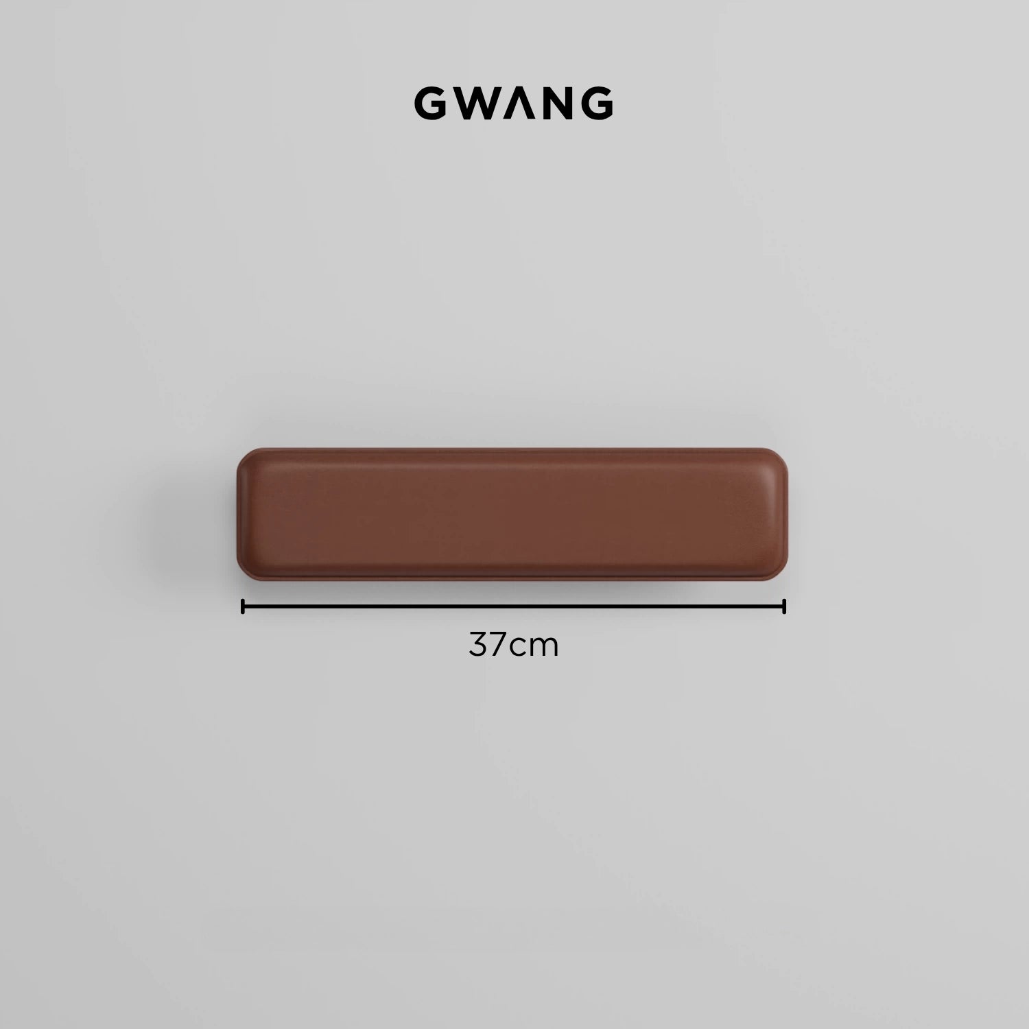 GWANG  – Leather-Texture Memory Foam Wrist Rest