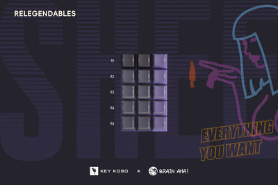 Keykobo - SHEE ABS Double-Shot ANSI/ISO Keycap Set