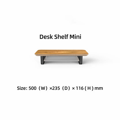 Laricare Solid Wood Dual Layer Monitor Stands