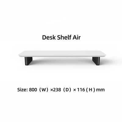 Laricare Solid Wood Dual Layer Monitor Stands