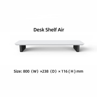 Laricare Solid Wood Dual Layer Monitor Stands