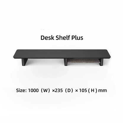 Laricare Solid Wood Dual Layer Monitor Stands