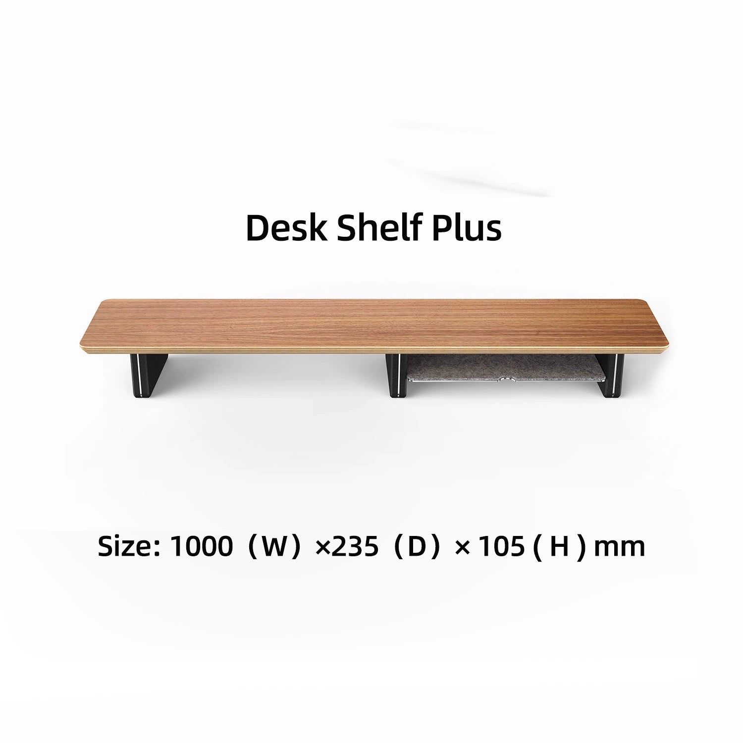 Laricare Solid Wood Dual Layer Monitor Stands