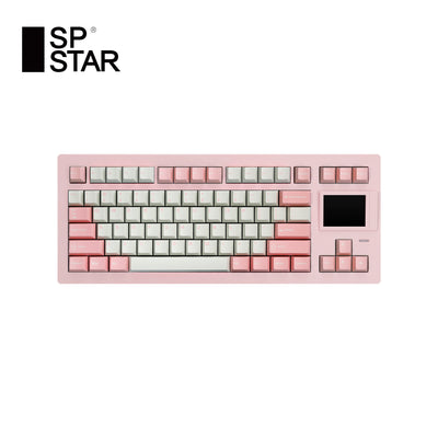 SP Star - D82 Pro+ V2 Mechanical Keyboard with LCD Screen