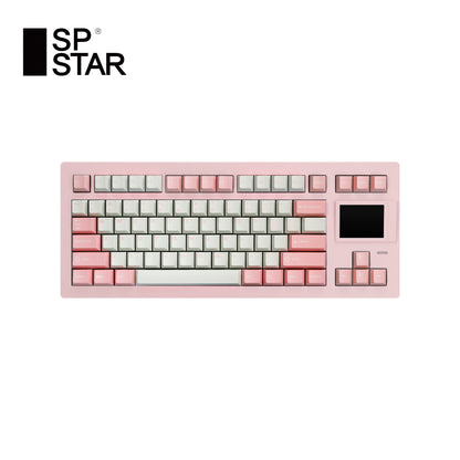 SP Star - D82 Pro+ Mechanical Keyboard with LCD Screen