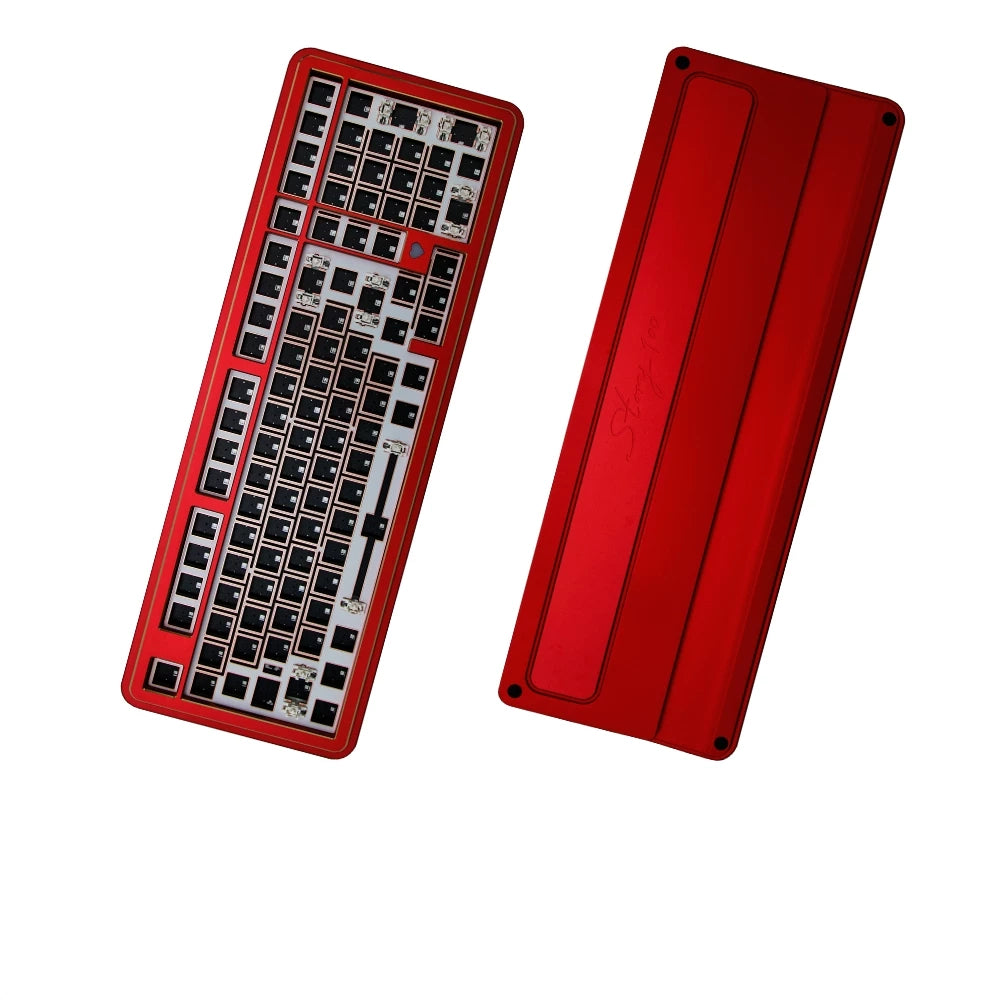 GeekZB - Story100 Aluminum Wireless 100% Mechanical Keyboard - Barebone