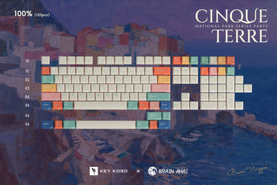 Keykobo - Cinque Terre ABS Double-Shot Keycap Set