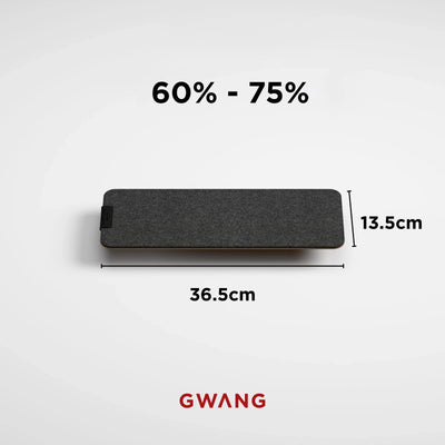 GWANG - Cork Felt Hi-Fi Keyboard Pad Shock Absorption & Noise Reduction