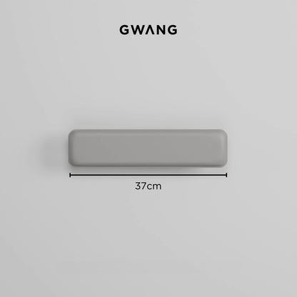 GWANG  – Leather-Texture Memory Foam Wrist Rest