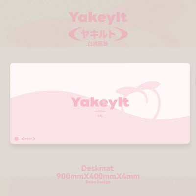 TUTKEYS - Juego de teclas Yakeylt Peach PBT Cherry Profile ANSI/ISO