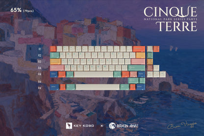 Keykobo - Cinque Terre ABS Double-Shot Keycap Set