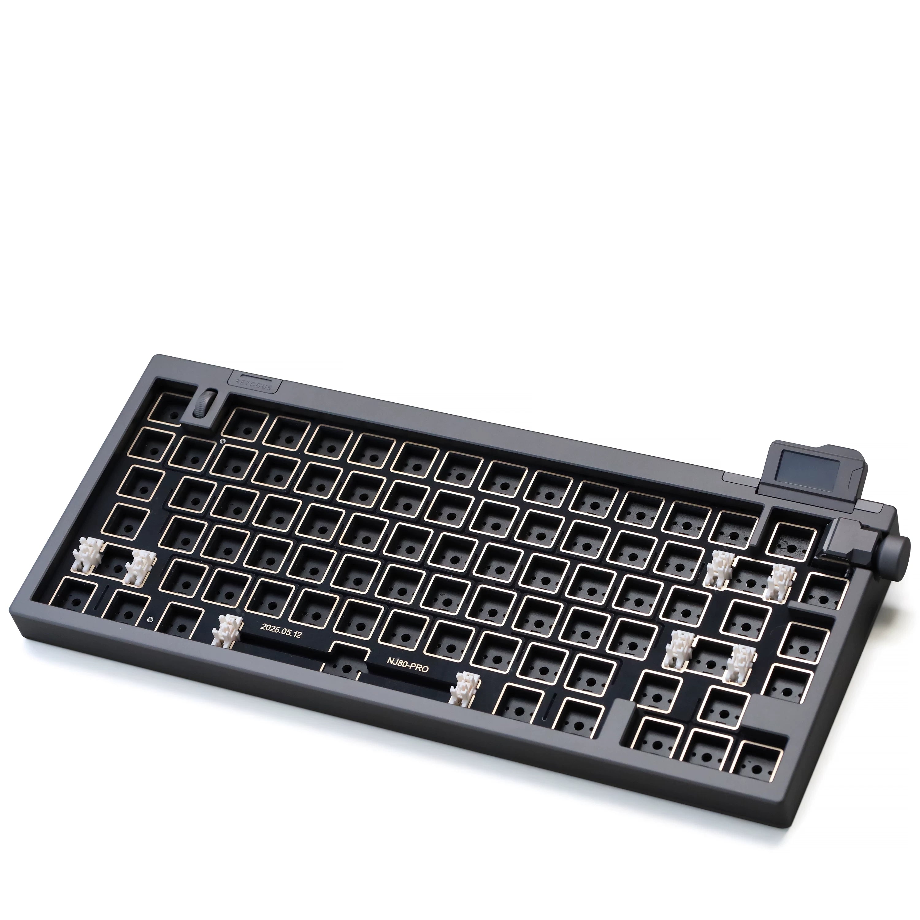Keydous NJ80 Pro – Wireless Aluminium Alloy Mechanical Keyboard
