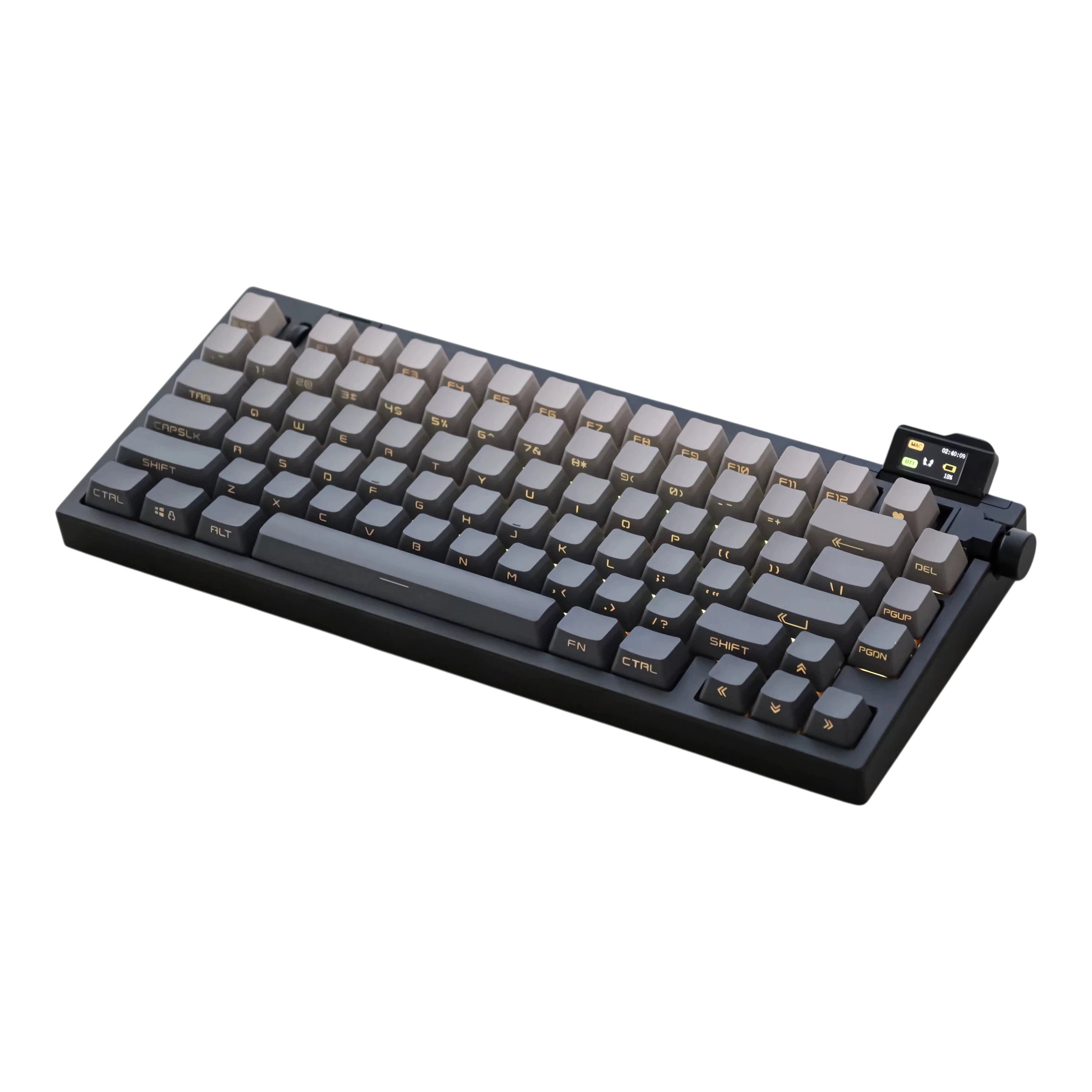 Keydous NJ80 Pro – Teclado mecánico inalámbrico de aleación de aluminio