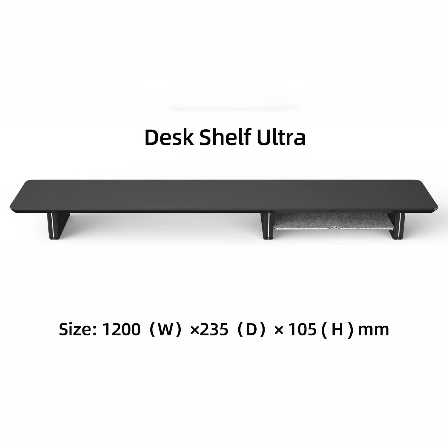 Laricare Solid Wood Dual Layer Monitor Stands