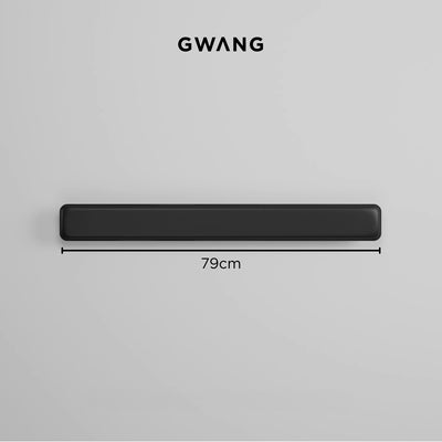 GWANG  – Leather-Texture Memory Foam Wrist Rest