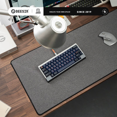 BEESIR - Oversized Cotton & Linen Desk Mat