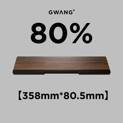 GWANG – Handgelenkauflage aus Schwarznuss und violettem Sandelholz 