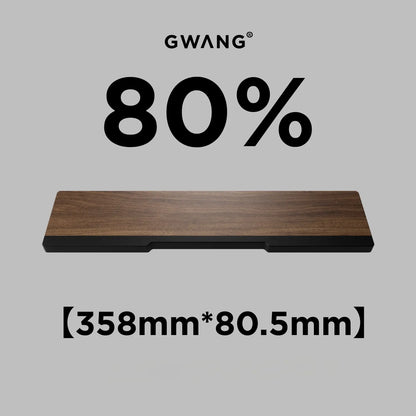 GWANG - Black Walnut & Purple Sandalwood Wooden Wrist Rest