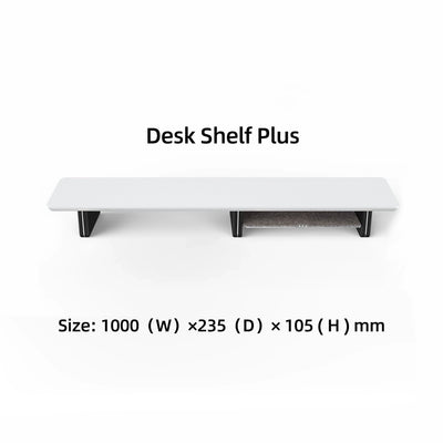 Laricare Solid Wood Dual Layer Monitor Stands