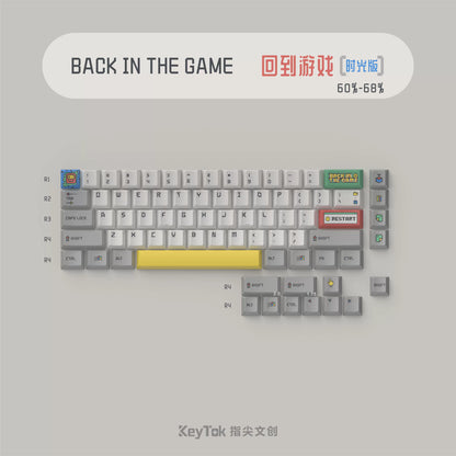 Keytok - Cherry Back in the Game Keycap Set