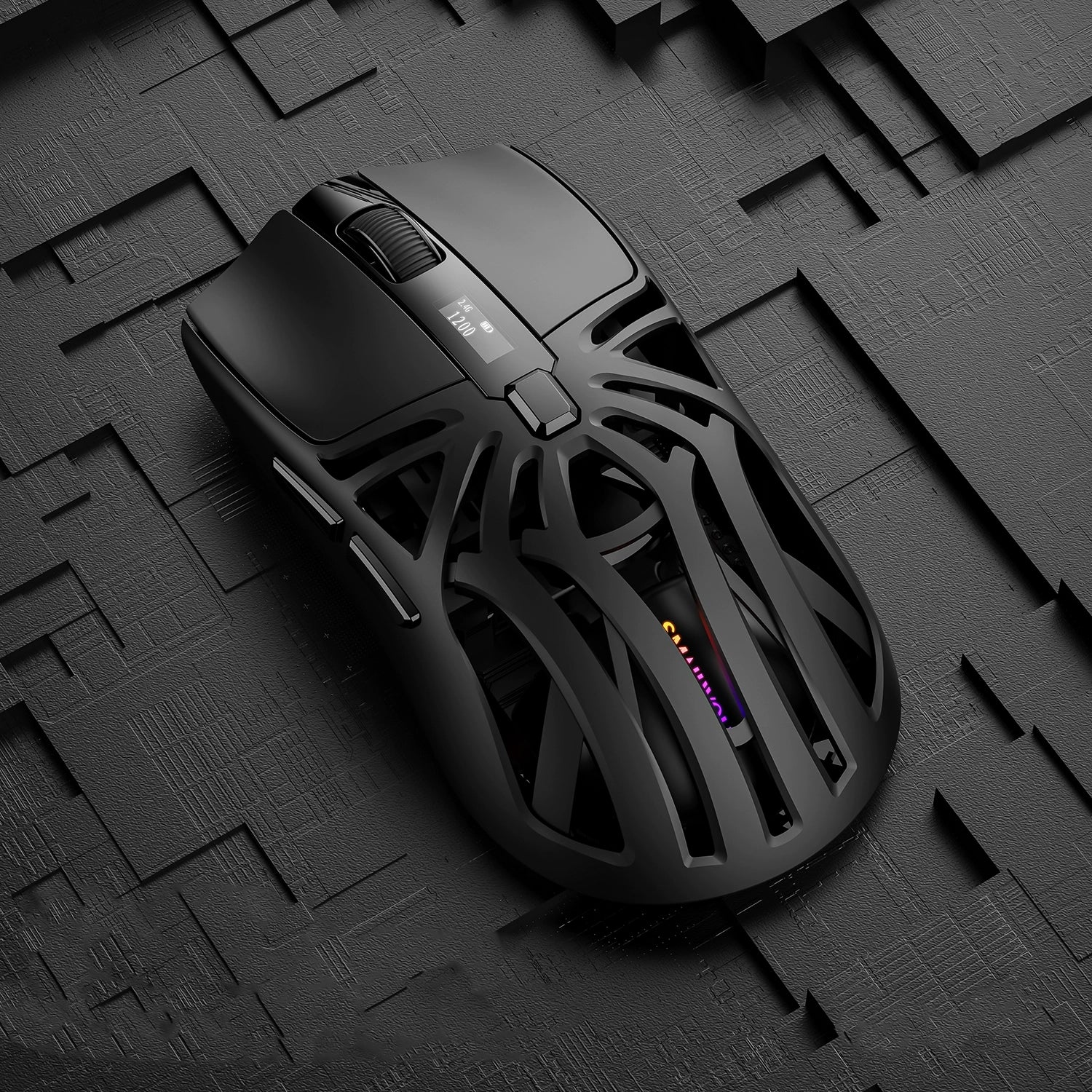 Ratón inalámbrico para juegos trimodo SMAILWOLF RS8 