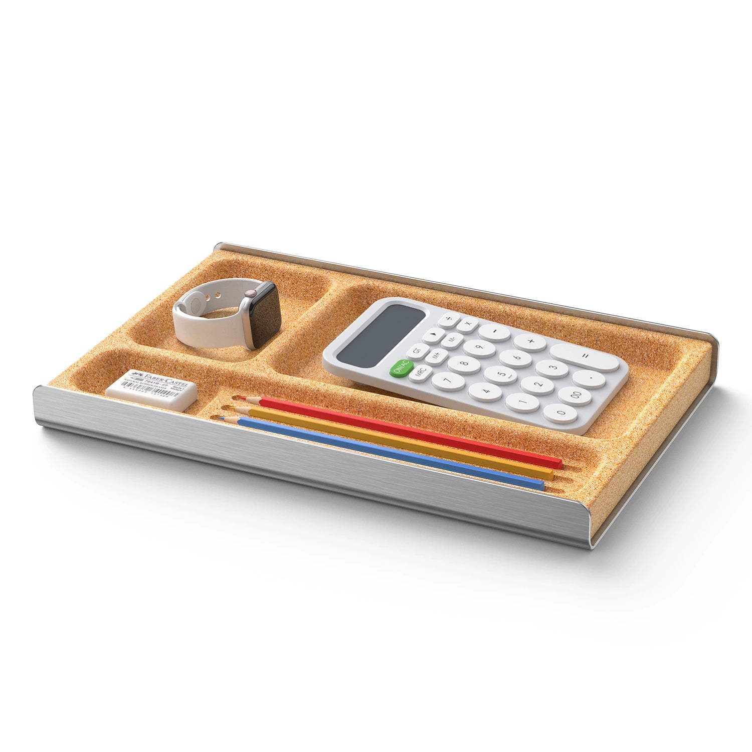 Laricare Solid Wood Dual Layer Monitor Stands