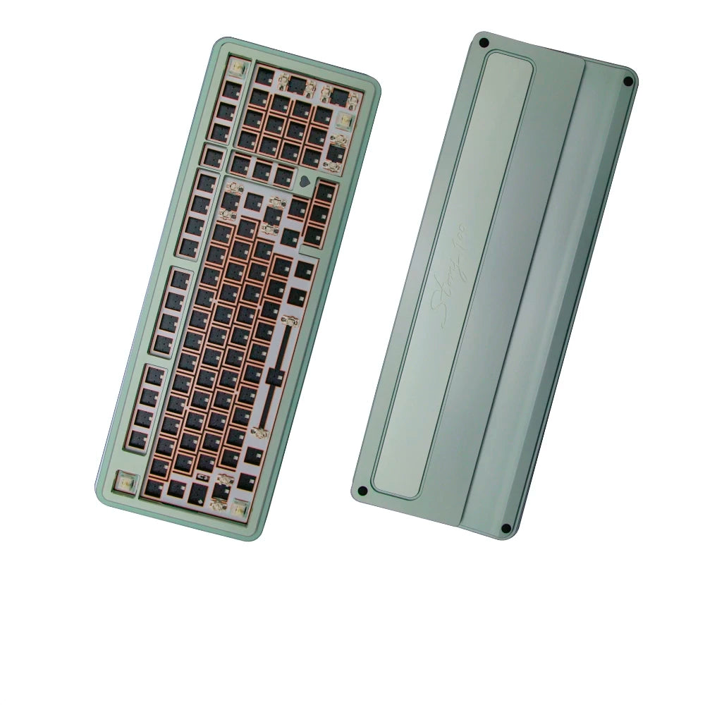 GeekZB - Story100 Aluminum Wireless 100% Mechanical Keyboard - Barebone