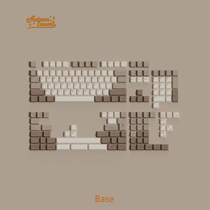 TUTKEYS Autumn Concert PBT ANSI/ISO Keycap Set
