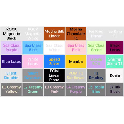 DUROCK - 30-Key Mechanical Switch Tester Sample Kit