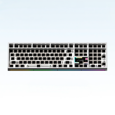 Weikav - NUT108 Mechanische kabellose Full-Size-Tastatur aus Aluminium
