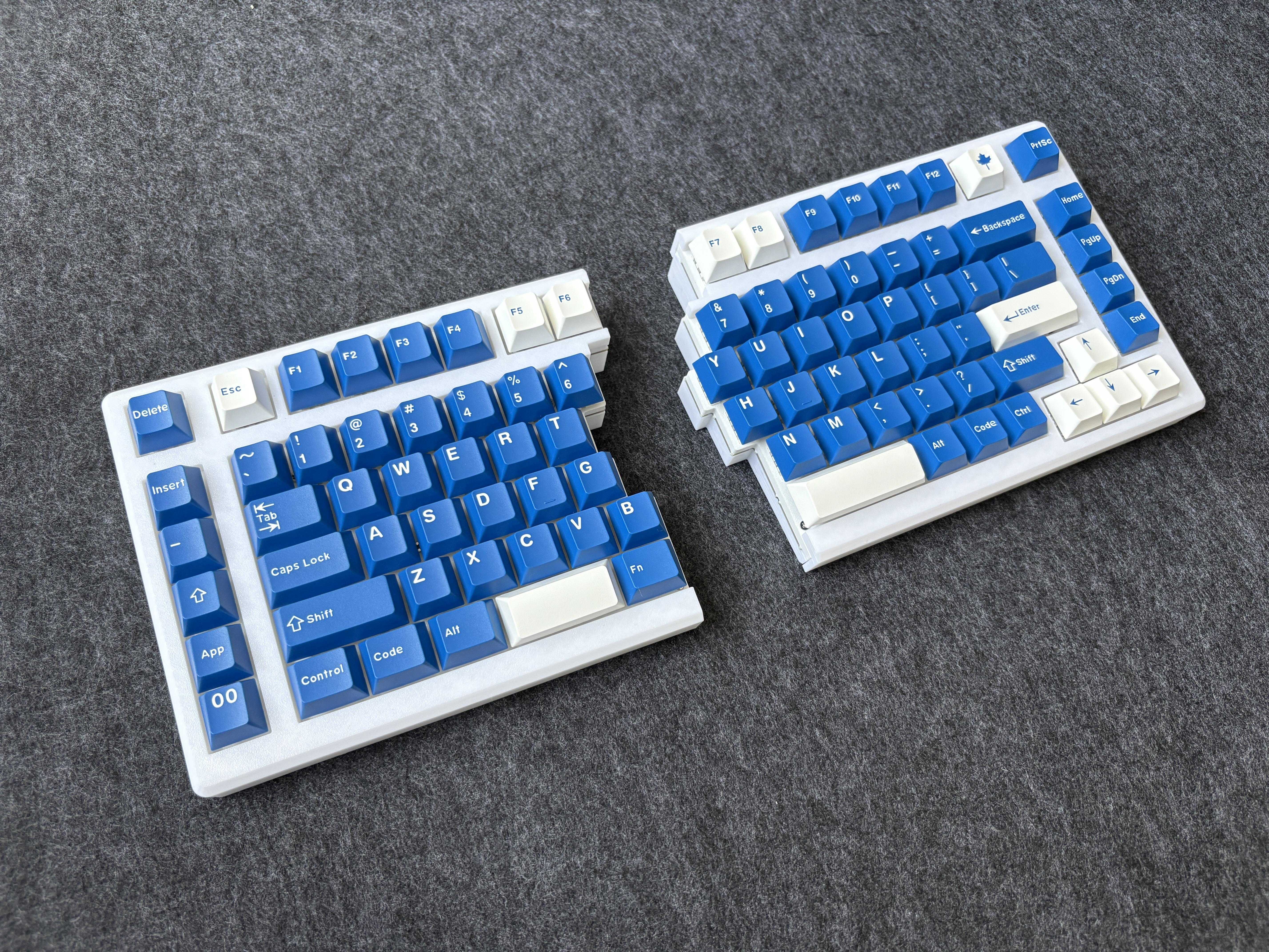 Weekin - WK Split 89 Wireless 2.4G Ergonomic Mechanical Keyboard